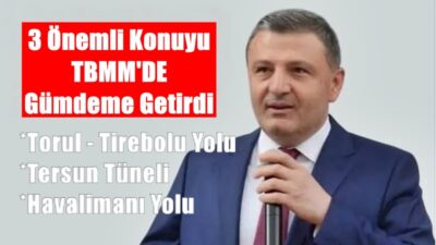 Milletvekili Köse: “Gümüşhane’ye yapılan hizmetler için Sayın Bakanımıza ve Bakanlık