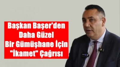 Gümüşhane Belediye Başkanı Vedat Soner Başer, Sema Doğan Yaşam Alanı’nda