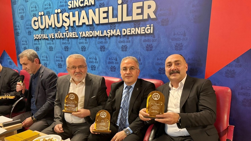 Ankara Sincan Gümüşhaneliler Derneği’nin düzenlediği “Gümüşhane Sanat Akşamları” programı yoğun