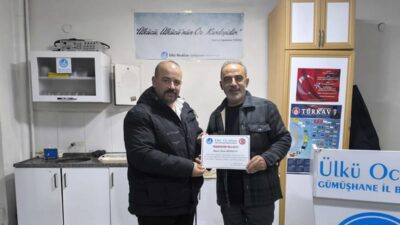 Gümüşhane Gazeteciler Cemiyeti Başkanı ve Kuşakkaya Gazetesi Sahibi Sezai Köprülü