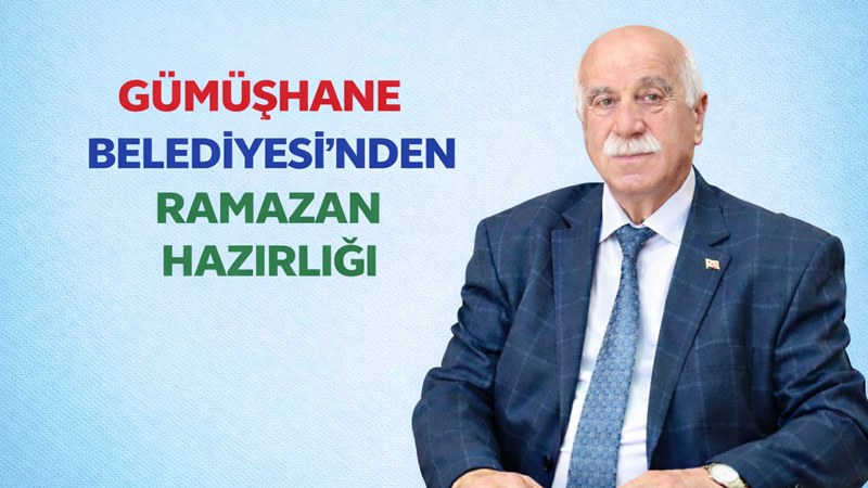 Gümüşhane Belediyesi, yaklaşan Ramazan ayı öncesinde sosyal dayanışmayı güçlendirmeye yönelik