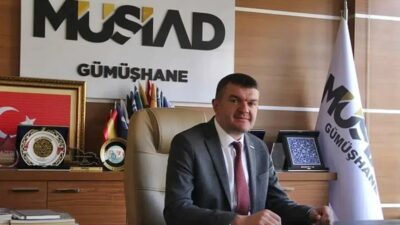 MÜSİAD Gümüşhane Şube Başkanı Cihan Canlı, Gümüşhane Organize Sanayi Bölgesi’nde