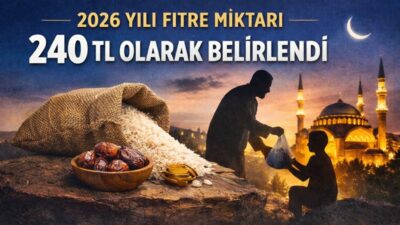 Diyanet İşleri Başkanlığı Din İşleri Yüksek Kurulu’nun 2026 yılı fitre