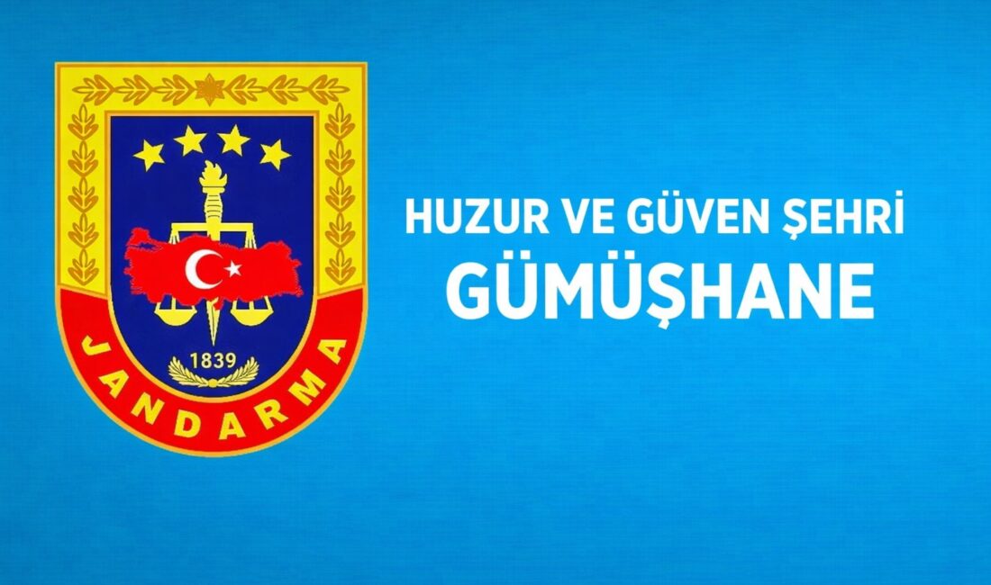 Gümüşhane Valiliği İl Jandarma Komutanlığı tarafından il genelinde kamu düzeni