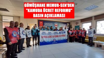 Kamuda Ücret Reformu konusunda 15 Ocak 2026 Perşembe günü Memur-Sen