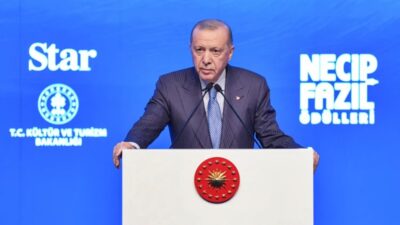 Cumhurbaşkanı Erdoğan: “Merhum Necip Fazıl’ın çilesini çektiği, fikir ve aksiyon