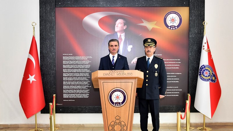 Gümüşhane Valisi Aydın Baruş, Gümüşhane’de görev yapan tüm emniyet mensuplarına