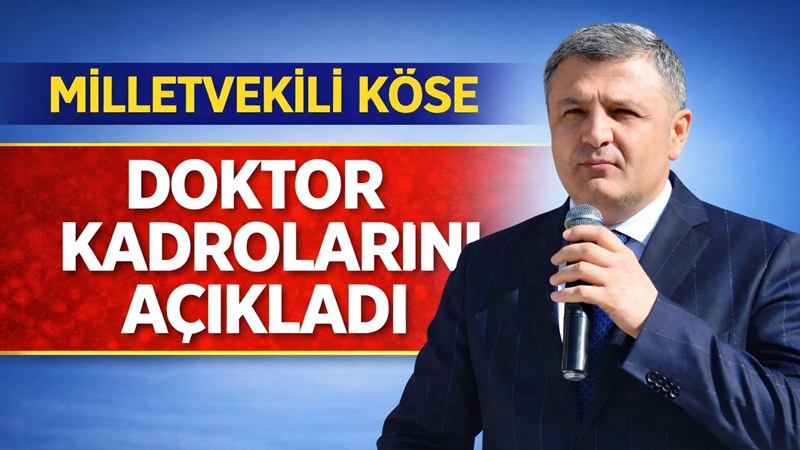 Gümüşhane’nin sağlık altyapısını güçlendirecek yeni doktor kadroları açıklandı. AK Parti
