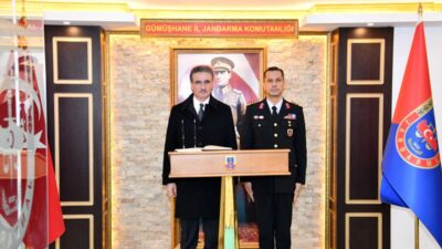 Vali Baruş; fedakârca görev yapan Gümüşhane İl Jandarma Komutanlığı’nın tüm