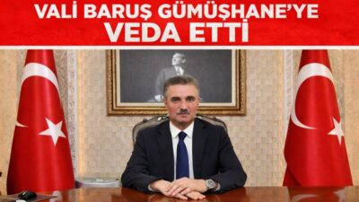 Cumhurbaşkanlığı kararnamesi ile Erzurum Valiliği görevine atanan Gümüşhane Valisi Aydın