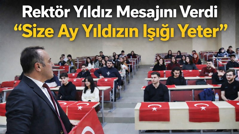 Gümüşhane Üniversitesi’nde, 2025-2026 Eğitim-Öğretim Yılı Bahar Yarıyılının ilk dersinde “Türk