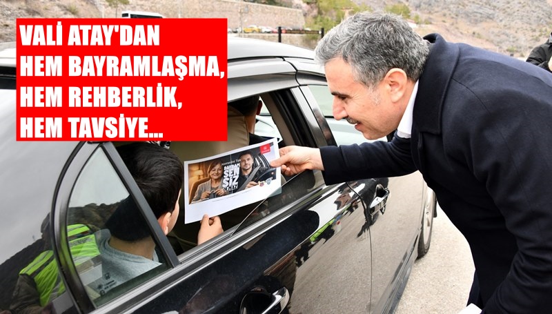 Gümüşhane Valisi Cevdet Atay, Ramazan Bayramı öncesinde İkisu denetim ve