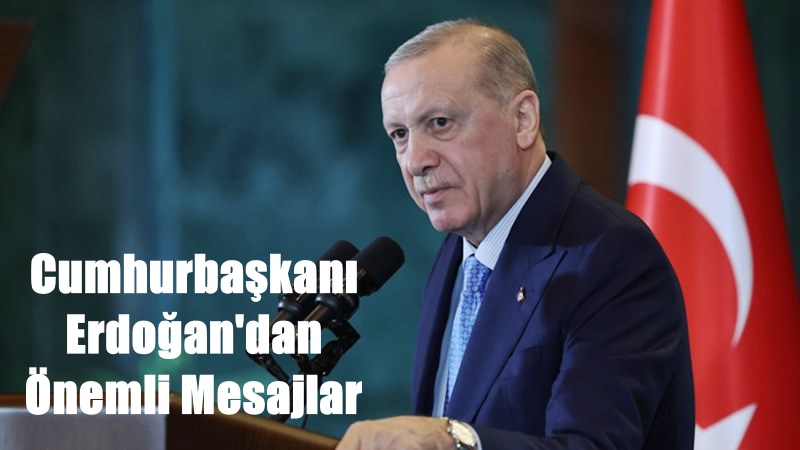 Cumhurbaşkanı Erdoğan, “Buraya Nizamülmülk’e atfedilen bir sözü siz kalem ve