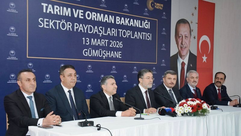 Tarım ve Orman Bakanı İbrahim Yumaklı, 13 Mart 2026 Cuma