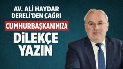 Gümüşhane’nin sevilen Avukatlarından Ali Haydar Dereli, Gümüşhane’nin ve bölgenin kâbusu