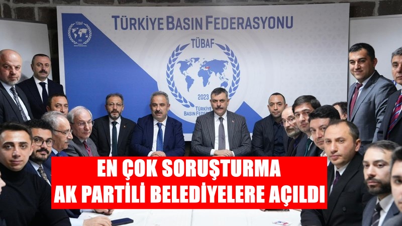 31 Mart 2024 seçimlerinden sonra 1298 soruşturma izni verilmiştir. Bunlardan