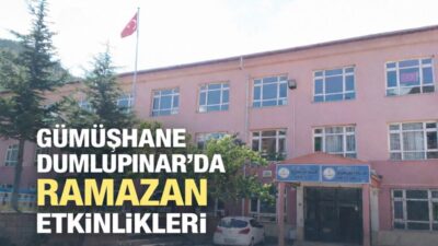 Gümüşhane’nin gözde okullarından Dumlupınar İlkokulu ve Ortaokulu’nun yaptığı Ramazan etkinlikleri