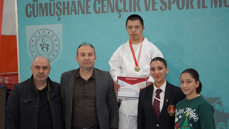 2025-2026 eğitim ve öğretim yılı kapsamında Gümüşhane’de düzenlenen Karate Küçükler