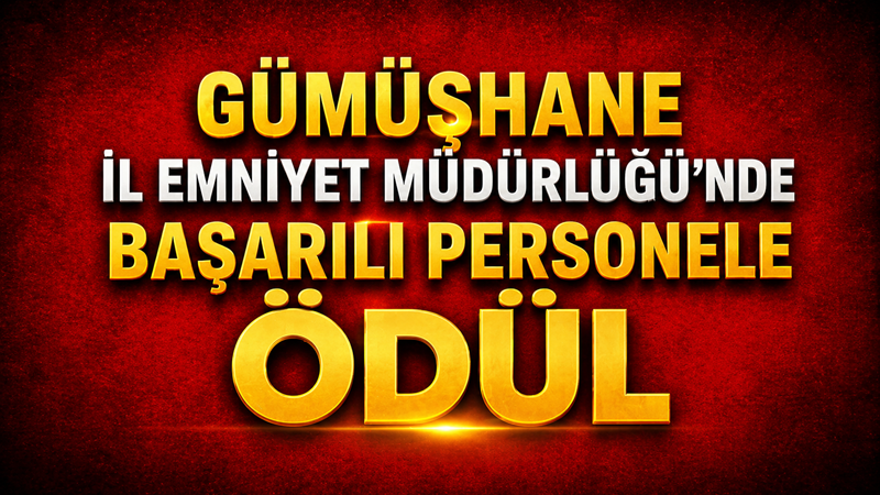 Türk Polis Teşkilatı’nın 181. kuruluş yıl dönümü dolayısıyla Gümüşhane İl