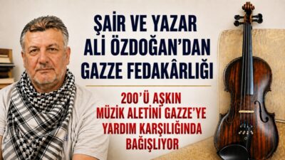Müzik aletleri; Yeryüzü Doktorları, Kızılay, İHH İnsani Yardım Vakfı gibi,