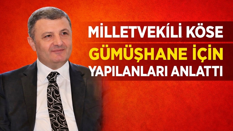 AK Parti Gümüşhane Milletvekili Av. Celalettin Köse, düzenlediği kapsamlı basın