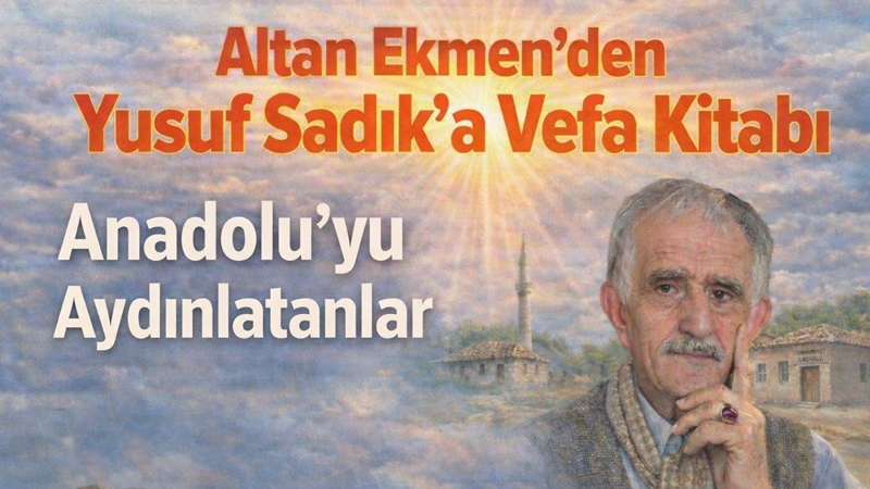 Eğitim dünyasının saygı duyulan kalemlerinden Altan Ekmen, kaleme aldığı “Anadolu’yu