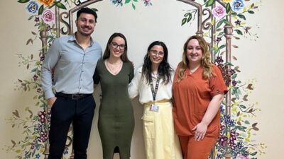 Yeni göreve başlayan doktorlarla birlikte, Gümüşhane Devlet Hastanesi Kadın Hastalıkları