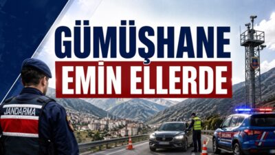 Gümüşhane İl Jandarma Komutanlığı, son 15 günde gerçekleştirdiği şok denetimler