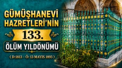 Gümüşhaneli Büyük İslâm âlimi Ahmed Ziyaüddin Gümüşhanevî Hazretleri 1813 yılında