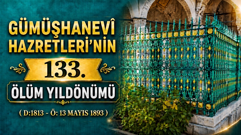 Gümüşhaneli Büyük İslâm âlimi Ahmed Ziyaüddin Gümüşhanevî Hazretleri 1813 yılında