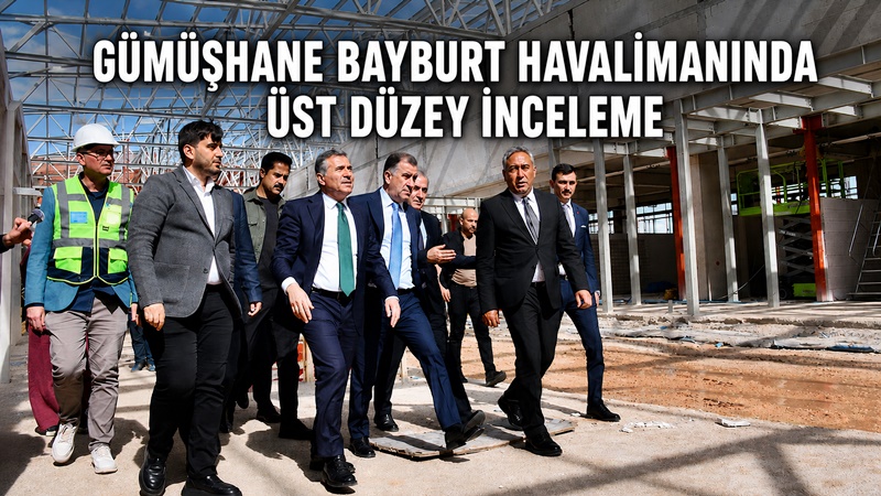 Gümüşhane Valisi Cevdet Atay ile Bayburt Valisi Mustafa Eldivan, Gümüşhane’nin