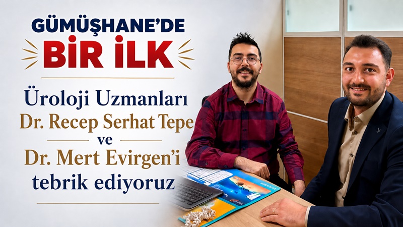 Gümüşhane Devlet Hastanesi’nde böbrek taşı cerrahisinde önemli bir başarıya daha