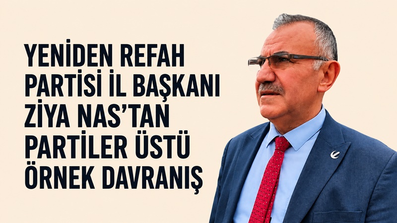 Yeniden Refah Partisi Gümüşhane İl Başkanı Ziya Nas, Gümüşhane merkez