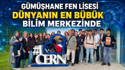 Gümüşhane Türk Telekom Fen Lisesi Müdürü Ergin Aslan öncülüğünde bir