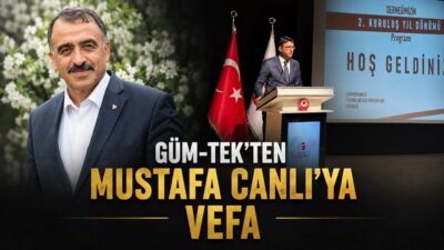 Gümüşhaneli Teknik Meslek Mensupları Derneği (GÜM-TEK), kuruluşunun 2. yıl dönümünü
