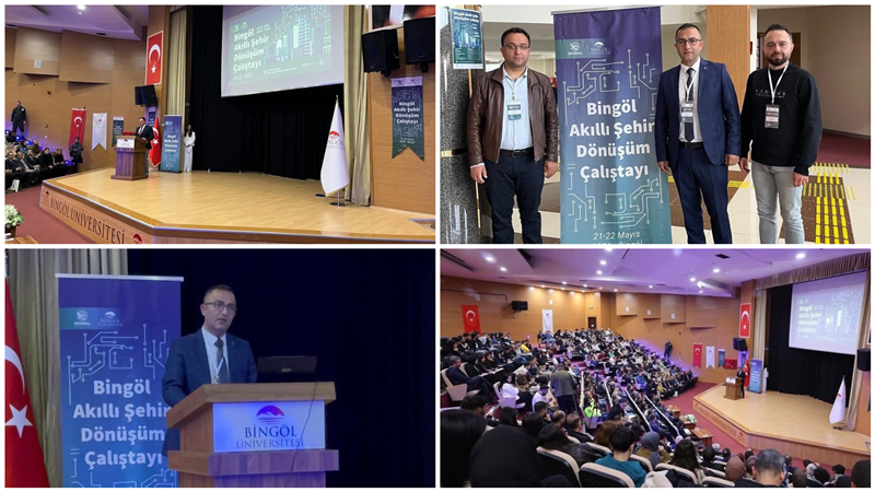 Gümüşhane Belediyesi ekibi, Bingöl Üniversitesi ile Bingöl Belediyesi iş birliğinde