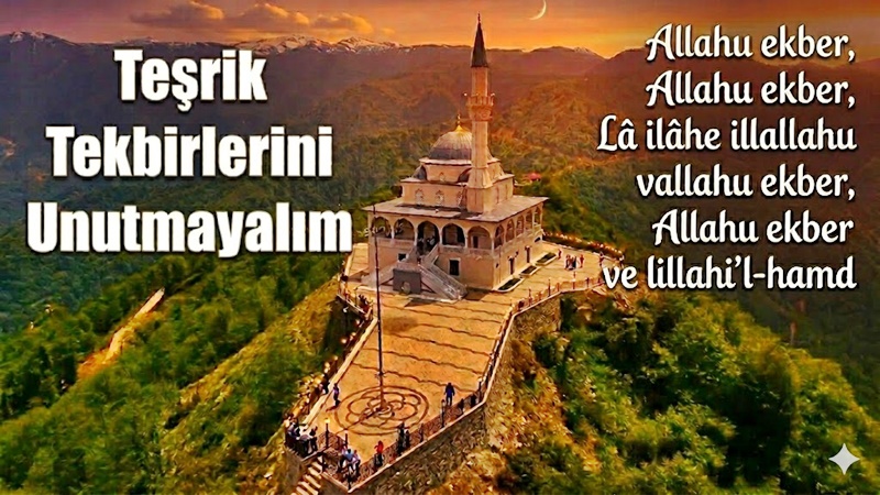 Kurban Bayramı’nda yapılması gerekli ibadetlerden biri vacip olan teşrik tekbirleridir.