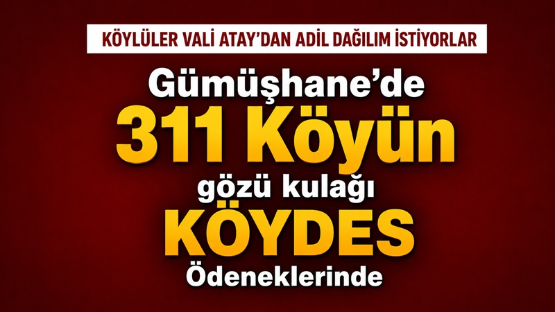Cumhurbaşkanı Recep Tayyip Erdoğan’ın imzaladığı kararla 2026 Yılı KÖYDES ödeneklerinin