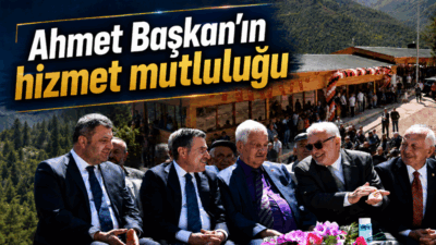 Gümüşhane’nin Kürtün ilçesinde, İlçe hastanesi yolu üzerinde belediye tarafından yapılan