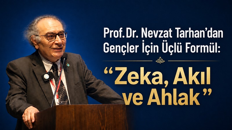 Üsküdar Üniversitesi Kurucu Rektörü Psikiyatrist Prof. Dr. Nevzat Tarhan, İstanbul