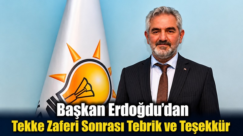 Bugün, Gümüşhane’nin Tekke Beldesi’nde yapılan Belediye seçimleri sonunda Belediye Başkanlığını