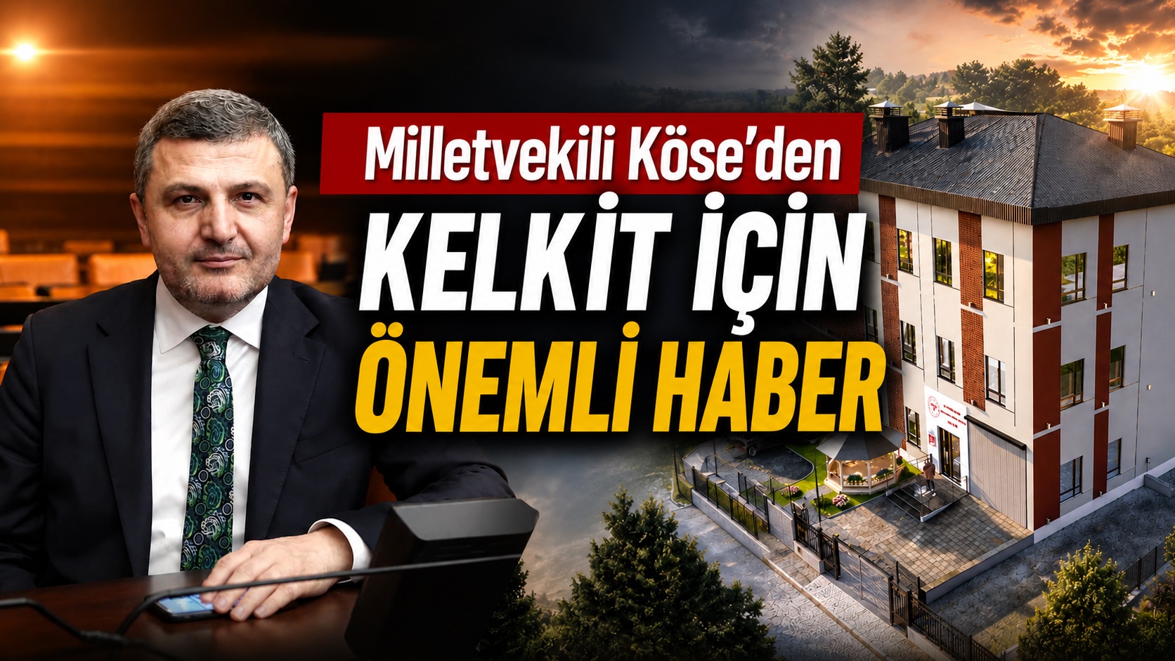 AK Parti Gümüşhane Milletvekili&nbsp;Celalettin Köse, Kelkit ilçesinin sağlık altyapısını güçlendirecek