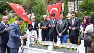 Terör örgütü PKK tarafından 2017 yılında şehit edilen öğretmen Necmettin