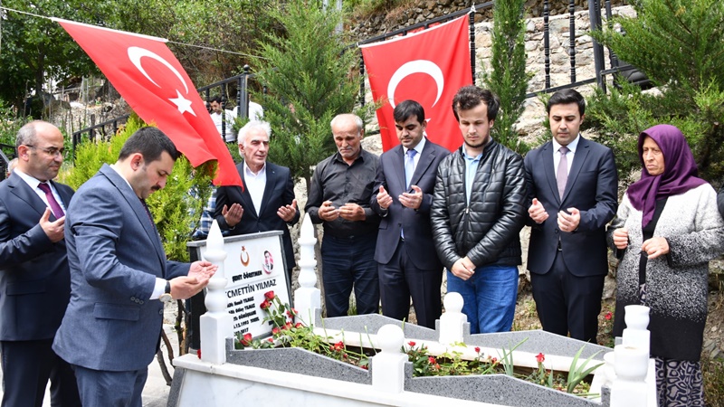 Terör örgütü PKK tarafından 2017 yılında şehit edilen öğretmen Necmettin