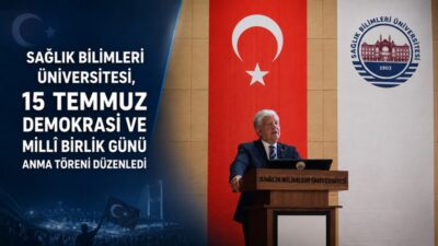 Sağlık Bilimleri Üniversitesi tarafından 15 Temmuz Demokrasi ve Millî Birlik