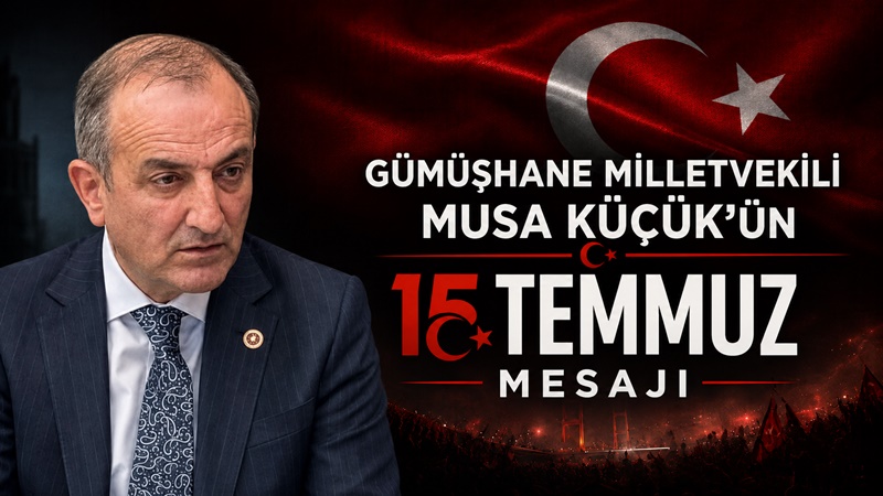 “15 Temmuz 2016 gecesi; aziz milletimiz, tarih boyunca olduğu gibi