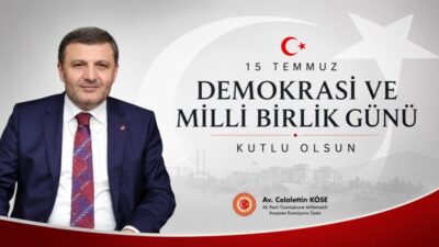 AK Parti Gümüşhane Milletvekili ve TBMM Anayasa Komisyonu Üyesi Av.
