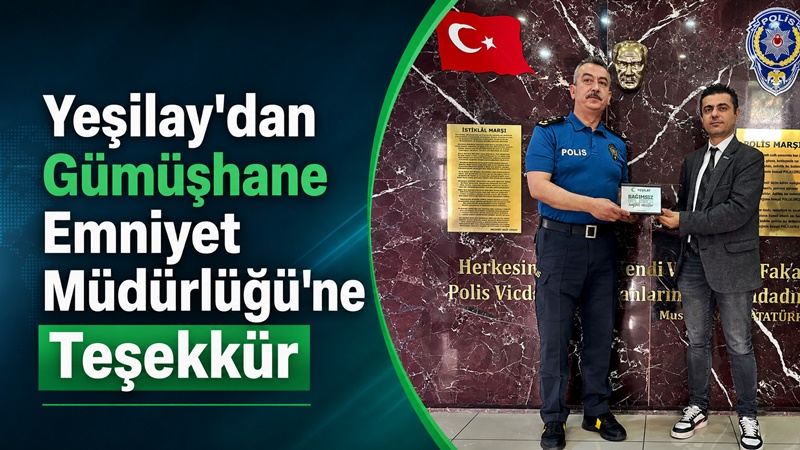 Türkiye Yeşilay Cemiyeti Gümüşhane Şubesi, Gümüşhane İl Emniyet Müdürü İsmail