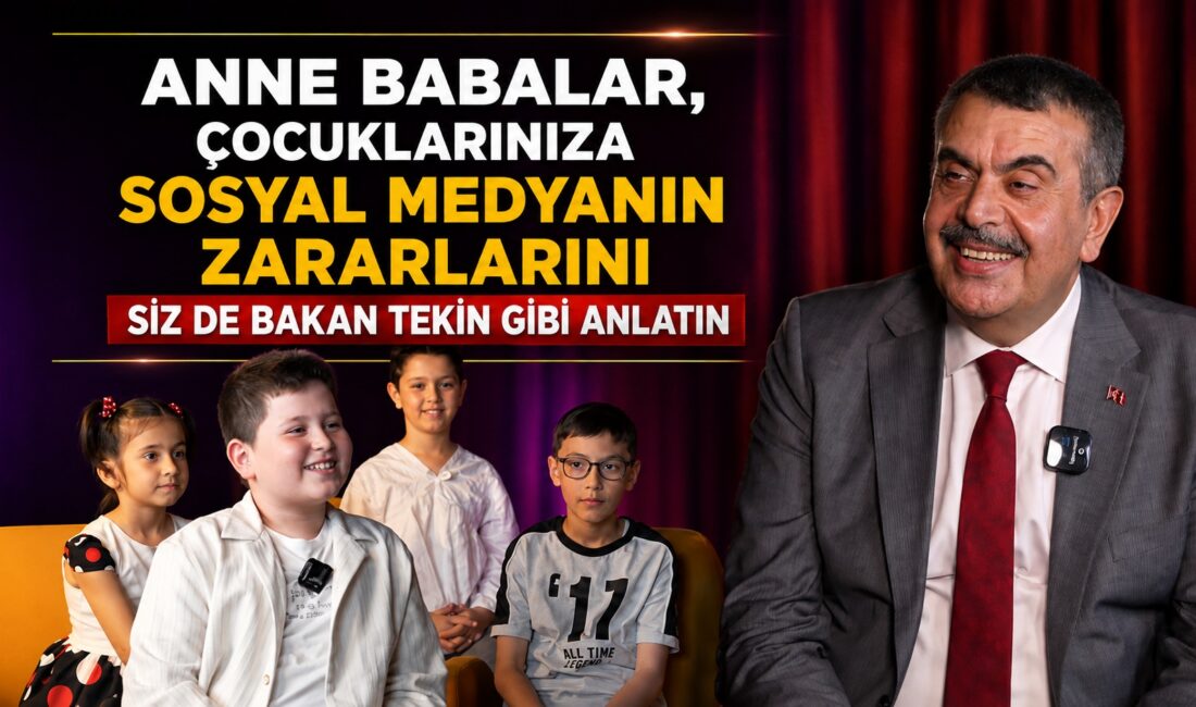 Anneler, Babalar ve Öğretmenler Bakan Tekin’i Örnek Almalı “Öğrenciler Soruyor” programında bir öğrencinin Milli Eğitim Bakanı Yusuf Tekin’e