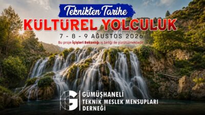 Gümüşhaneli Teknik Meslek Mensupları Derneği (GÜM-TEK), İçişleri Bakanlığının desteğiyle 7-9